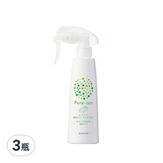 SUNSTAR 三詩達 防蹣噴霧 無香, 抗菌消毒, 適用床單/被套/枕頭/床墊, 250ml, 3瓶