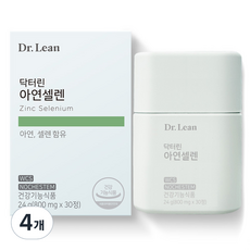 Dr.Lean 鋅硒, 30顆, 4個
