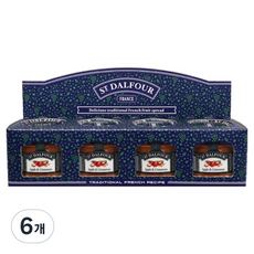 ST.DALFOUR 聖桃園 蘋果與肉桂迷你果醬 4入, 112g, 6個