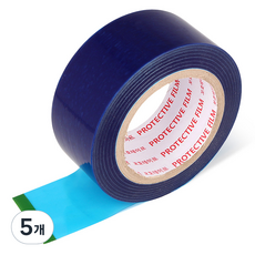 모네스페스 국산 보호테이프 청색 50mm x 150m, 5개