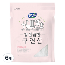 참그린 참 깔끔한 구연산 주방세제, 1kg, 6개