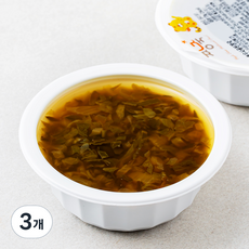 짱죽 한우사골된장국, 혼합맛(한우/사골), 170g, 3개 - 아기국