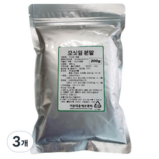 모시잎 분말 가루, 200g, 3개