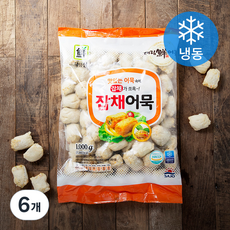 대림선 잡채 어묵 (냉동), 1000g, 6개