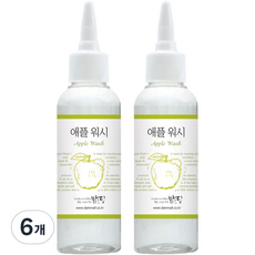 맑을담 애플워시 뷰티소품 100ml, 6개, 혼합색상 - 애플워시