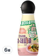 Semie-Kitchen 什錦蔬菜自製醃菜醬, 290g, 6罐