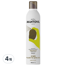 만토바 트러플향 엑스트라버진 올리브오일 스프레이, 200ml, 4개