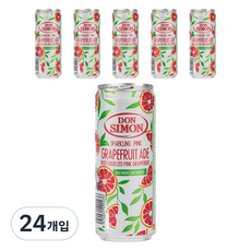 돈시몬 스파클링 자몽에이드, 24개, 330ml