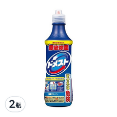 Domestos 多霸道 浴廁除菌清潔劑, 日本原裝進口, 徹底除菌, 去汙, 去異味, 通排水孔, 500ml, 2瓶