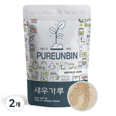 푸른빈 새우 분말, 500g, 2개