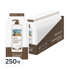 밀크바오밥 여행용 샴푸 파우치 화이트머스크, 10g, 250개 10g, 250개