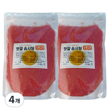맛깔 솜사탕용 오렌지향 설탕, 500g, 4개