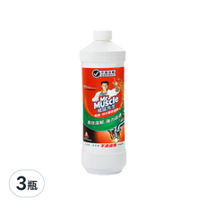 威猛先生 馬桶/排水管疏通劑, 高效溶解 強力疏通 馬桶及排水管適用, 960ml, 3瓶