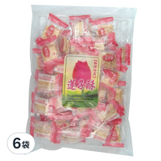 莊家 蓮子酥, 400公克, 原產地台灣, 400g, 6袋