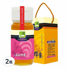 彩花蜜 台灣嚴選荔枝蜂蜜, 700g, 2瓶
