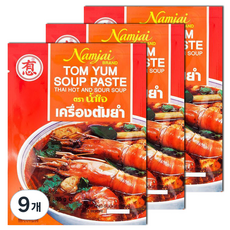 남자이 똠얌 스프페이스트, 35g, 9개