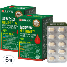 일양약품 혈당건강 바나바리프 식후 혈당케어 30g
