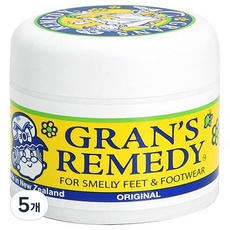 그랜즈레미디 신발 탈취제 본품, 50g, 5개