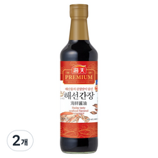 해천 해선간장, 2개, 500ml