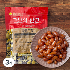 천년의반찬 땅콩조림, 300g, 3개