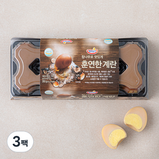 행복담기 훈연한 계란 350g, 10구, 3개 10구, 3팩