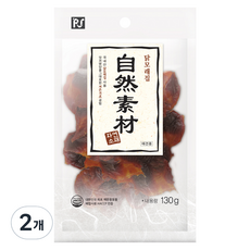 강아지 자연소재 간식, 닭모래집, 130g, 2개