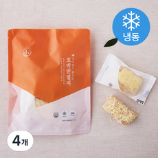 창억 부드럽고 쫄깃한 호박 인절미 (냉동), 300g, 4개