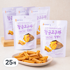 참군고구마말랭이, 60g, 25개