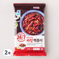 대림선 짜장떡볶이, 343g, 2개