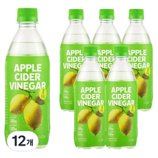 클룹 애사비소다 레몬비니거 제로, 12개, 500ml
