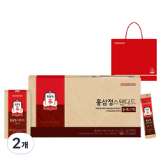 홍삼정 스탠다드 농축스틱 40p + 쇼핑백, 400g, 2개