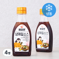 세모면 냉메밀 소스 (냉동), 265g, 4병