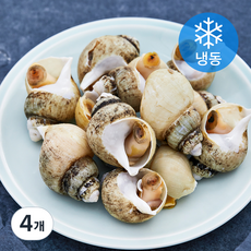 국내산 송도씨 골뱅이 (냉동), 4개, 400g