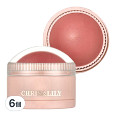 CHRIS&LILY DOME-GLE BLUSHER 球狀修容慕斯 11g, 6個