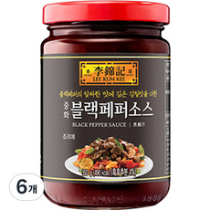 이금기 중화 블랙페퍼소스, 350g, 6개