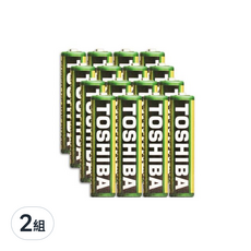 TOSHIBA 東芝 環保4號電池, 16顆, 2組