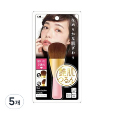 카이 윤기있는 피부 파운데이션 브러시, KQ2400, 5개