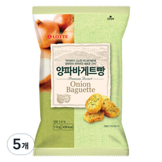 양파바게트빵, 110g, 5개