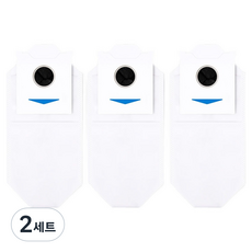 ECOVACS N30 프로옴니 전용 더스트백 3p 세트, 2세트, DDB030038