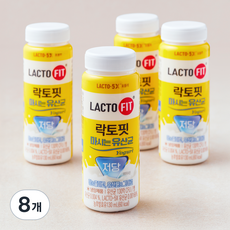 종근당건강 락토핏 마시는유산균 저당, 8개, 1개입, 130ml