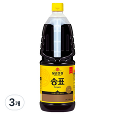 송표 몽고간장, 1.8L, 3개