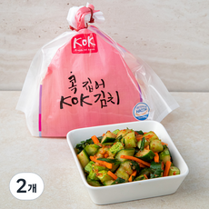 콕김치 어린이 오이김치, 600g, 2개