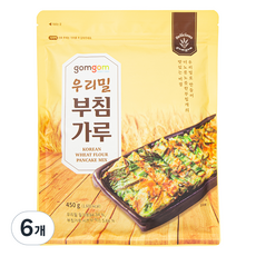 곰곰 우리밀 부침가루, 450g, 6개