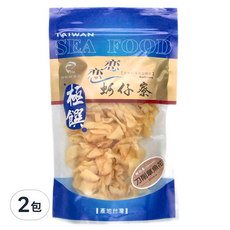 戀戀蚵仔寮 刀削章魚花，台灣海鮮, 100g, 2包
