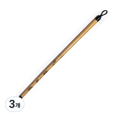 七星堂黑面相筆書法毛筆, 4號, 3個