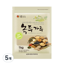 류씨네 녹두가루, 5개, 1kg