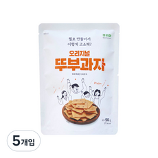 쿠키아 오리지널 뚜부과자, 50g, 5개