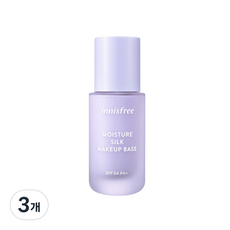 이니스프리 모이스처 실크 베이스 30ml, 1호 퍼플, 3개