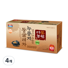 다농원 누룽지 둥굴레차, 1.5g, 100개입, 4개