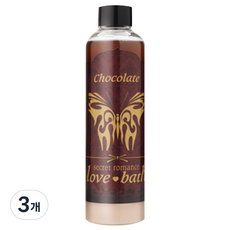 [시크릿 로맨스] 시크릿 러브 바스젤 초콜릿, 250ml, 3개